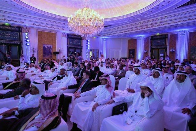 Attendees listening in on the first GMI Workshop and Exhibition held in the Middle East hosted by Saudi Arabia, 2015. <br><span class='small text-muted'>(2015, Khobar, Saudi Arabia)</span>